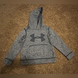 Gray Boys Under Armour Hoodie size XS (7)